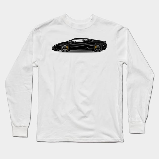 Huracan Evo Long Sleeve T-Shirt by icemanmsc